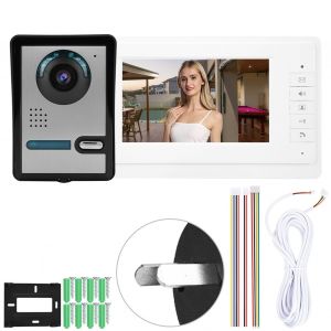 Visiophone LCD 7 pouces, interphone, camera, moniteur, systeme de securite domestique 110-240 V (AU) - Neuf