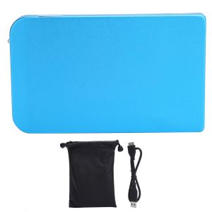 Disque dur externe portable USB 3.0 2,5 pouces, stockage de base, peripherique reseau, bleu, 250 Go - Neuf