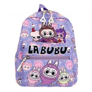 Sac A Dos Pour Enfants Labubu ¿C Cartable Princesse Leger Et Mignon Pour Tout-Petits, Cadeau De Noel Ideal Pour Garcons Et Filles - Neuf
