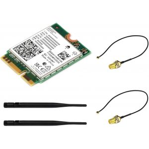 Wifi 7 Wireless Be200 Nic Card Ngff (M.2 E Key) Network Adapter, Support 2.4g/5g/6ghz Tri-Band,Bluetooth 5.4, Ieee 802.11a/B/G/N/Ac/Be/Ax Standard,Support Linux, Windows 10/11 - Neuf