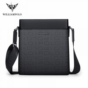 sac à bandoulière en cuir véritable pour hommes,sacs à main,sacoches,petits sacs à bandoulière à la mode - Grey - Neuf