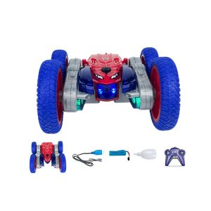 Voiture t&eacute;l&eacute;command&eacute;e Spider RC Stunt Car 4x4 2,4 GHz avec lumi&egrave;res LED et fonction de pulv&eacute;risation - Neuf