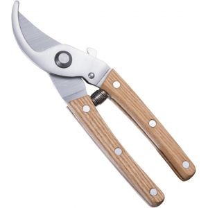 S&eacute;cateur de Jardin, S&eacute;cateurs &agrave; Main Professionnels, Fabriqu&eacute; en Lame en Acier Inoxydable 3Cr13 Antirouille (Lame de 50mm), Poign&eacute;es Ergonomiques, Tranchant et Durable, Grande Taille - Neuf