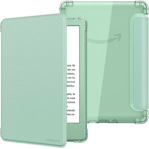 GUOP-Coque Pour 6"" All-New Kindle (11Ème Génération Modèle 2022),Étui De Protection Ultra Clair En Tpu Souple Et Transparent Avec Auto Réveil/Sommeil Pour Kindle 2022,Agave Vert - Neuf