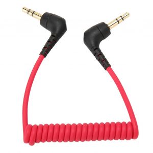 Câble de microphone TRS à TRS 3,5 mm Élimination du bruit Câble de raccordement TRS 3,5 mm pour BOYA pour connexion téléphonique Rode SC2 - Neuf