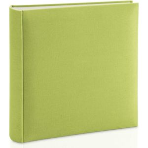 Album Photo Couverture Rigide Tissu 30x30cm (Livre Photo,400 photos 10 x 15cm &agrave; coller,100 pages blanches separ&eacute;es par Papier Cristal,Album Scrapbooking DIY &agrave; Personnaliser) Vert - Neuf