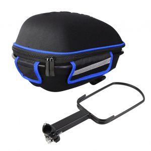 Sacoche De Selle De Velo, Sacoche De Velo De Montagne, De Route, Portable, Grande Capacite, Coque Rigide Epaisse, Bleu - Neuf