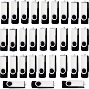 Lot De 20 Clés Usb 2 Go Pivotantes En Vrac,2 Go,Lot De 20 Clés Usb 2.0 Twister De 2 Go - Neuf