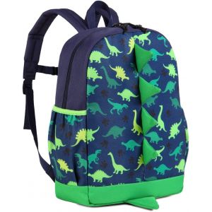 Sac À Dos Enfant,Cartable Garcon Fille Maternelle 2-5 Ans Sac A Dos Filles Convient Pour A4 Dinosaure 3d Résistant À L'eau Avec Sangle De Poitrine Pour Bébé École Crèche Préscolaire - Neuf