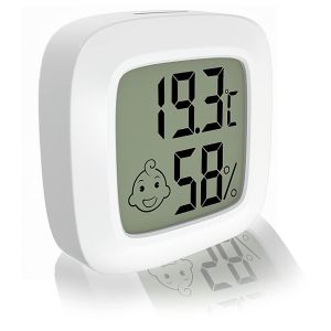 ChenQuanSarl-Thermomètre Numérique Hygromètre, Mini Lcd Thermomètre Hygromètre Intérieur, Moniteur Température Et Humidité De Haute Précision Pour Maison, Bureau - Neuf