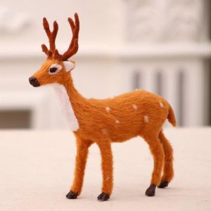 Ornement De No&euml;l De Jouet De Peluche Cerf De D&eacute;coration De No&euml;l Elk - Neuf