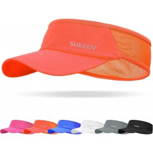 Kal-Chapeau Pare-Soleil &Agrave; S&eacute;chage Rapide, Protection Solaire Uv Upf 50+ Pour Homme Et Femme, Chapeau De Course, Chapeau De Golf, Visi&egrave;re &Eacute;lastique Fra&icirc;che Avec Bandeau Absorbant Respirant, - Neuf
