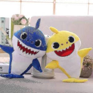 Cadeau id&eacute;al pour gar&ccedil;ons et filles : Peluche b&eacute;b&eacute; requin de 25 cm, &eacute;dition Hy bleue - Neuf