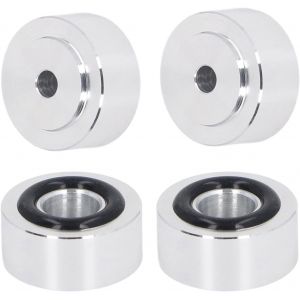 KALANKA-4 Pcs Platine Pieds, Aluminium Platine Isolation Pieds Stand Haut-parleurs Spikes Pads Audio, Absorption des Chocs Haut-Parleur Isolation Pieds pour HiFi Amplificateur, - Neuf