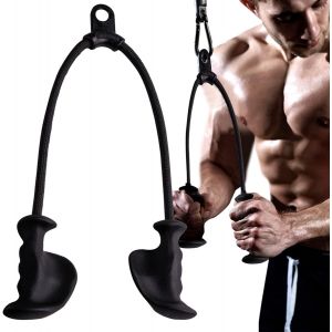 Ergonomique Triceps Pull-Down De La Corde Naturelle, Anti-Dérapant, Poignée En Caoutchouc Pour Activer Plus De Fibres Musculaires. De Remise En Forme De Corde Pour Push-Ups, Pull-Ups, Sit-Ups, Et - Neuf
