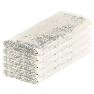 Chiffons En Mousseline Lavables Réutilisables En Coton Écru Pour La Cuisson Du Fromage,50x50cm Paquet De 5 - Neuf