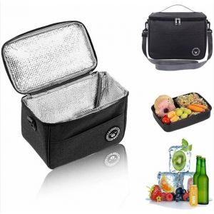 12,5 L Sac isotherme, 29×20×22 cm, Sac à Lunch Isolé pour Travailler, Sac à Lunch Isolé, Thermique, Sac à Lunch, Sac Fourre-tout Étanche, Durable et Portable pour le Travail - Neuf