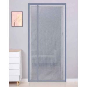 Écran De Porte Magnétique,Taille E,Moustiquaire,Rideau,Insectes Volants,Fermeture Automatique,Maille Invisible Pour Cuisine,Salon Intérieur - Type Grey - Left Open-W120cm X H 240cm - Neuf