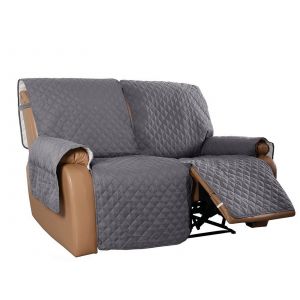 Housse Pour Fauteuil Inclinable 2 Places - Grise Imperm&eacute;able - Neuf