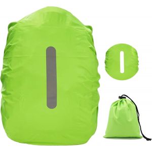 Housse De Sac À Dos Imperméable Et Réfléchissante,Housse De Sac À Dos 15l-50l Avec Sac De Rangement,Housse De Sac À Dos Imperméable Pour La Randonnée,Le Camping,Le Voyage Et Le Cyclisme.[B1957] - Neuf