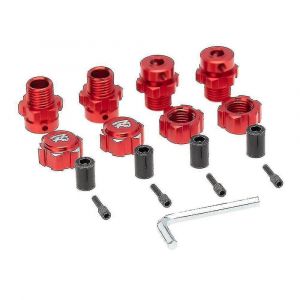 Adaptateur D'&eacute;crous Hexagonaux 17 Mm, 4 Pi&egrave;ces, Moyeux De Roue Cannel&eacute;s, Extension, Combinateur Pour Voiture Radiocommand&eacute;e Traxxas E-Summit 1/10 - Neuf
