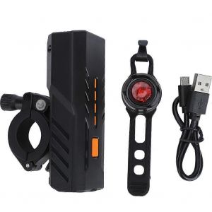 Rechargeable Par Usb V&eacute;lo Avant Et Les Feux Arri&egrave;re Set, Men&eacute;e Imperm&eacute;able De Cyclisme De Lumi&egrave;res Pour La Nuit De La S&eacute;curit&eacute;, Compatible Avec Tous Les V&eacute;los - Neuf
