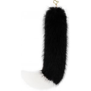 Kal-Porte-Cl&eacute;s Queue De Chat En Fausse Fourrure Pour Costume D'halloween, Accessoires De Cosplay - Neuf