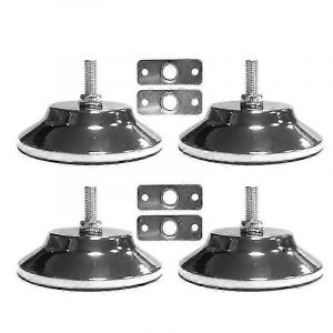 4 Pcs Billard/Billard Table Pieds Niveleurs 5 Pouces Métal Jeu Table Pieds Niveleurs Lourd Frais De Nivellement - Neuf