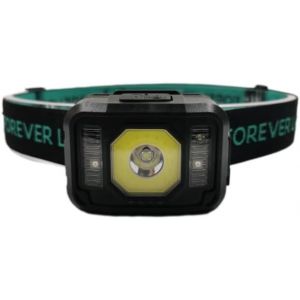Eryi-Light Senso Xp-E 3 W + Cob 3 W ¿ Lampe Frontale Led 1200 Mah, 3 Modes, Contrôle Sans Contact, Légère Et Étanche, Idéale Pour Vélo, Camping Et Activités De Plein Air - Neuf