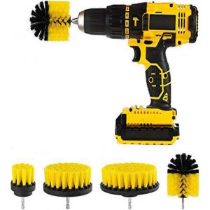 Promotion D'hiver,Brosses De Perceuse,Fournitures De Nettoyage De Cuisine De Salle De Bain,Outil De Nettoyage M&eacute;nager Pour La Surface De La Salle De Bain,Coulis - Neuf