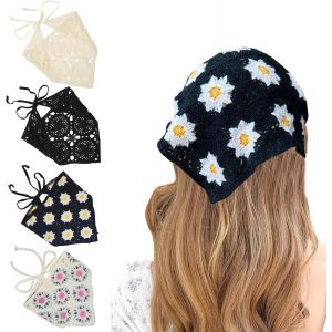 Kalanka-4 Pièces Bandeaux D'été Légers En Dentelle Pour Femmes, Bandeau Pour Cheveux Femmes, Bandeau Femmes, Bandeau - Neuf