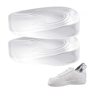 Augmentation De La Hauteur Des Semelles Pour Les Hommes Et Les Femmes, De 1 Cm De Silicone Heel Pad Inserts, Invisible Inserts De Levage Pour Tous Les Types De Chaussures - Neuf