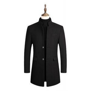 Manteau En Tweed Matelassé Pour Homme, Automne-Hiver - Neuf