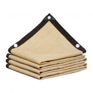 Toile d'ombrage de jardin respirante et resistante au froid, pliable, coupe-vent et pare-soleil pour serre et cour, 3 x 5 m - Neuf