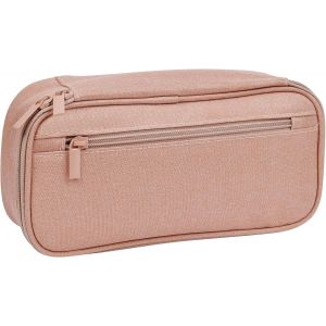 ERYI-Trousse Scolaire Grande Capacité, Trousse À Crayons, Sac À Crayons, Etui À Crayon, Trousses De Maquillage Bureau Pour Organisateur Pour Fille Garçon Enfants Étudiants Cadeau -Rose - Neuf