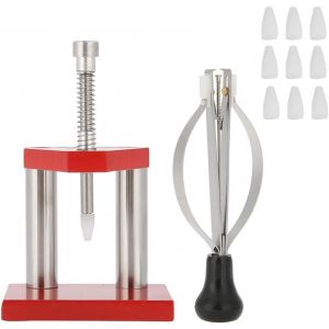 Kal-Retrait D'extracteur Piston Montre, Outil De Réparation Montre Ensemble Extracteur Professionnel Presse À Aiguille Kits Ajusteur Horloger Matrices Remover Extracteu Poussoir Pour Réparer Assemble - Neuf
