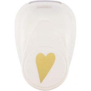 Perforatrice De Papier,Taille M,Coeur 2,Pour Projets Diy,Scrapbooking,Création De Cartes Et Plus,Pourpre - Neuf