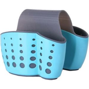 &Eacute;vier Caddy Porte-&eacute;ponge Porte-savon,Bleu Selle Robinet Caddy Bureau Organisateur Porte-stylo - Neuf