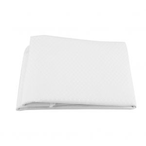 HJLIAN Rideau de douche epais et impermeable avec crochets de suspension (blanc 200 x 200 cm) - Neuf