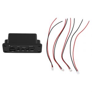Lecteur MP3 mains libres Carte décodeur 2 x 3W Amplificateur DC 5V MP3 WMA Sans fil Bluetooth 5.0 Décodeur Bo - Neuf