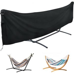 Ulteronixshop-Housse De Hamac Ext&eacute;rieur Imperm&eacute;able, Bache Compl&egrave;te Oxford 420d Pour Hamac Double, Coupe-Vent, R&eacute;sistant &Agrave; L'hiver Et Aux Intemp&eacute;ries (340 X 17 X 86 Cm) - Neuf