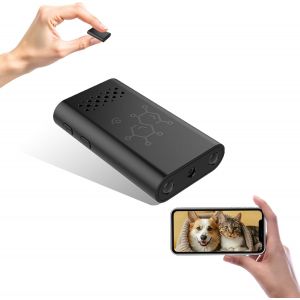 lbgwp60-Mini Caméra Hd Wifi 1080P - Caméra De Sécurité D'Intérieur Compacte Avec Détection De Mouvement Et Vision Nocturne - Observation En Direct Sur Application Mobile (003) - Neuf