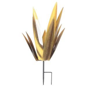 Grande sculpture rustique en tequila,en m&eacute;tal rustique pour patio ext&eacute;rieur,D - Neuf