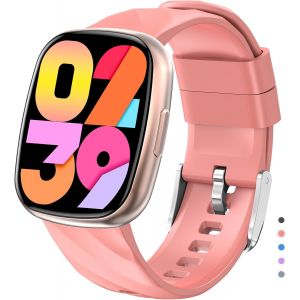 Fitness Tracker Montre Pour Enfants,Montre Intelligente Étanche Ip67,100 Modes De Sport,Jeux,Podomètre,Moniteur De Sommeil,Cadeau Pour Filles Garçons Enfant Adolescents 6-12 - Neuf