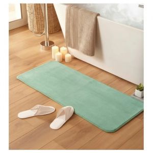Tapis de bain 50 x 120 cm Vitamine Unie tilleul - Neuf