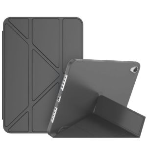 Étui En Cuir Tpu Mat Double Face Pour Ipad Mini 2024 / Mini 6 Avec Support Et Fonction Veille/Réveil - Noir - Neuf