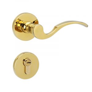 Poignee De Porte | Cuillère | Épaisseur De Porte 35-55 Mm | 1 Kit Poignée | Laiton Antique Poli | Porte De Chambre Garniture De Rosace Vintage Ferrure De Porte | Bb - Bouton Coloré - Neuf
