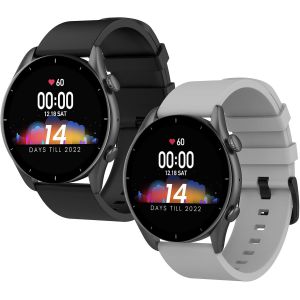 Letnerny-2 Pack 22mm Bracelet Pour Amazfit Gtr 3/3 Pro, Remplacement En Tpu Silicone Compatible Avec Gtr 2 / 2e - Neuf