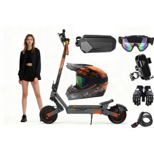 Kukirin G2 Ultra 800 W Scooter &Eacute;lectrique &Agrave; Double Moteur Batterie 48 V 18 Ah Avec Une Autonomie Maximale De 55 Km Pneus 10 Pouces + Amortisseurs &Agrave; Ressort - Conduite Tout-Terrain - Neuf
