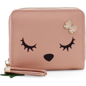 Petit Portefeuille Pour Femme,Petit Portefeuille Avec Fermeture &Eacute;clair,Joli Porte-Monnaie Porte-Monnaie Porte-Monnaie Porte-Monnaie Porte-Monnaie Porte-Monnaie Avec Fentes Pour Cartes - Neuf